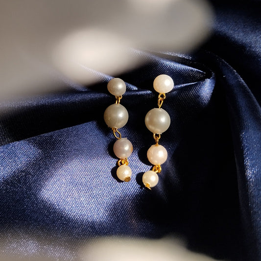 Pearl Drop Earrings | Lavish Adorn.