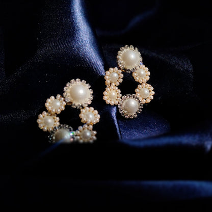 Pearl Stud Earrings | Lavish Adorn.